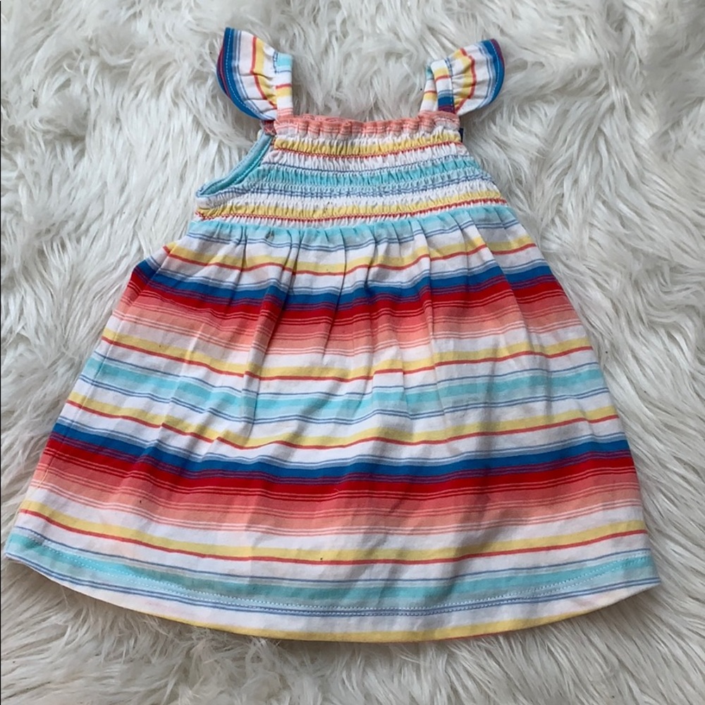 Cute striped dress and bloomers